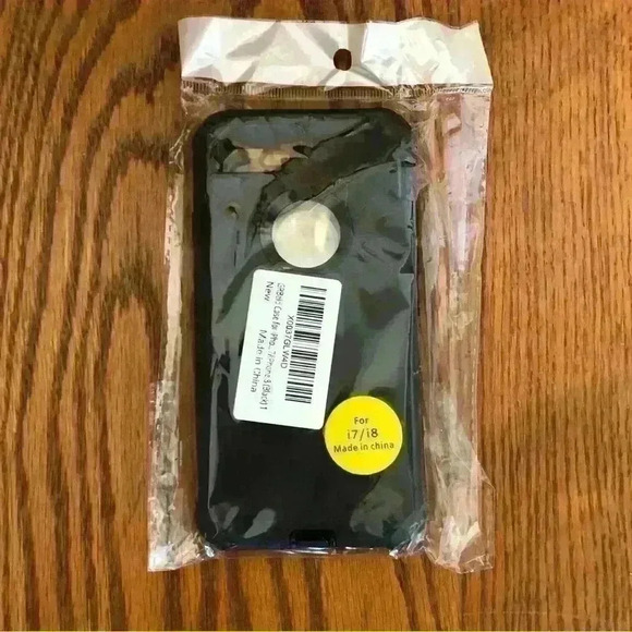 🌈 6/$60, NWT, IPhone 7/8 With Clear Front Case Cover - Picture 2 of 2